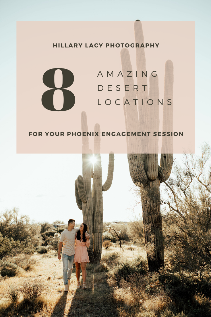 The Best Locations for a Phoenix Desert Engagement Session